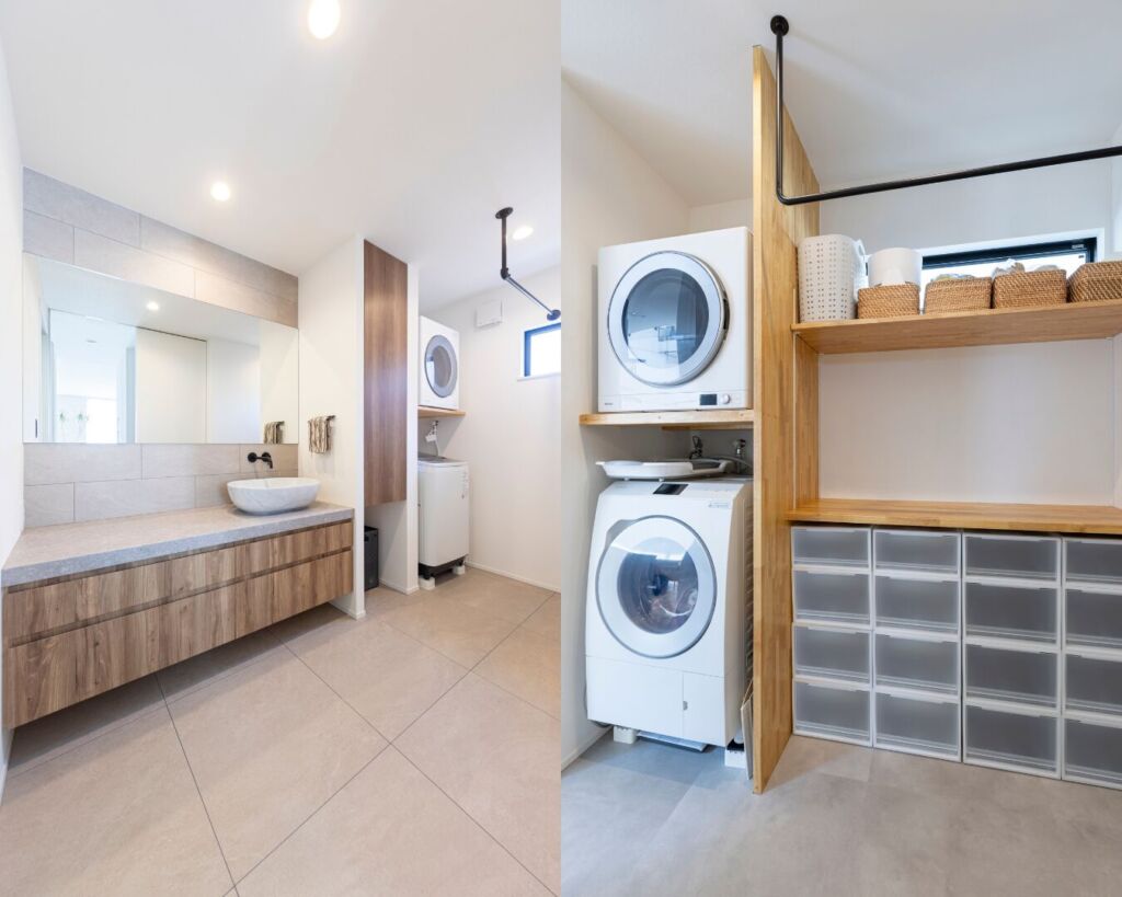 乾太くんはどこに置く?「②造作事例とメーカー別・専用台の比較」